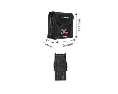 Огнеупорный чехол для аккумулятора DJI FPV (SunnyLife)