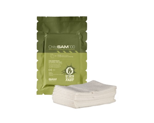 Гемостатическая повязка 7,5см x 3,05м ChitoSAM100 Sam Medical