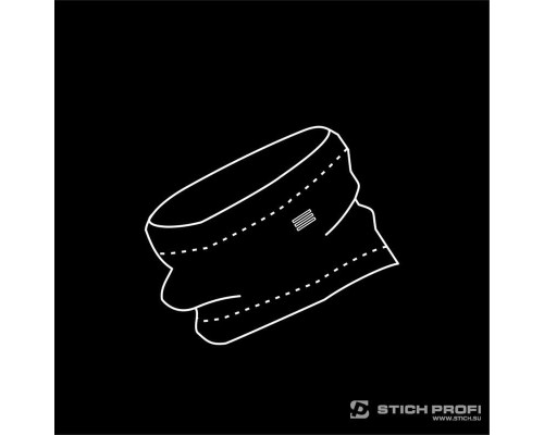 Шарф-труба Stich Profi с флагом