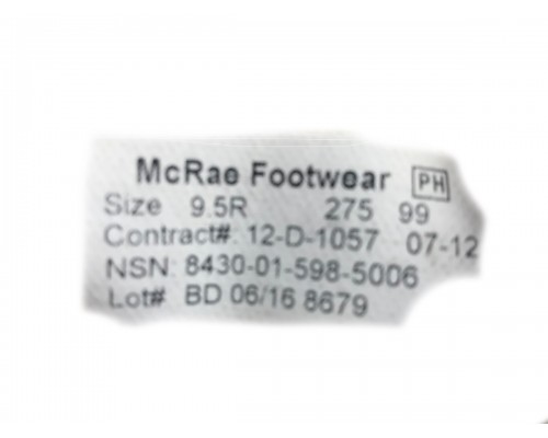 Берцы McRae Army Combat Boot