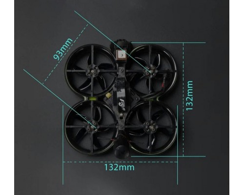 Квадрокоптер Flywoo CineRace20 V2 Neon LED HD с O3 Air Unit