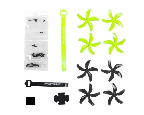 Квадрокоптер Flywoo CineRace20 V2 Neon LED HD с Caddx Vista
