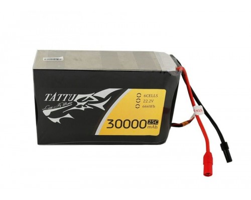Аккумулятор Tattu 30000мАч 6S 25C 22,2В LiPo