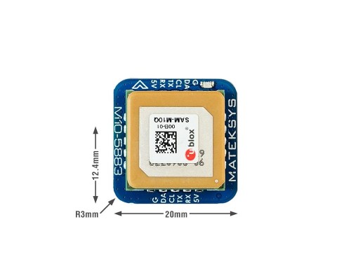 GPS модуль MATEKSYS M10Q-5883 с компасом