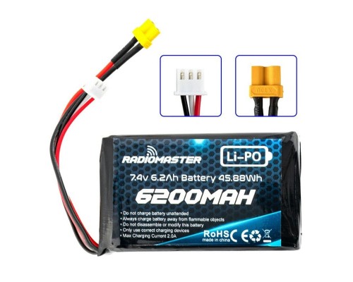 Аккумулятор RadioMaster 6200мАч 2S 7.4В