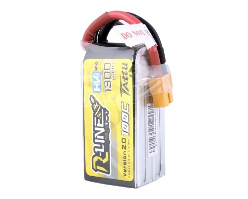 Аккумулятор Tattu R-Line V2.0 1300мАч 4S 100C LiHV (XT60)