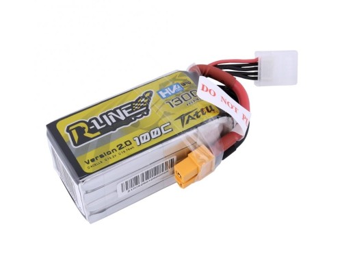 Аккумулятор Tattu R-Line V2.0 1300мАч 4S 100C LiHV (XT60)