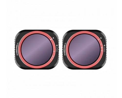 Набор из 2 нейтральных VND фильтров (ND4-32 + ND64-512) DJI Mavic 2 Pro (Freewell)