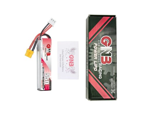 Аккумулятор GNB 550мАч 2S 100C LiPo (XT30)