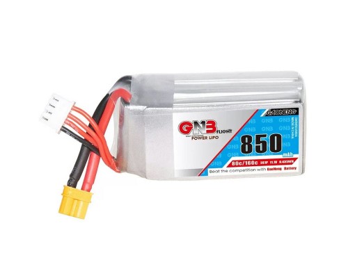 Аккумулятор GNB 850мАч 3S 80C LiPo (XT30)