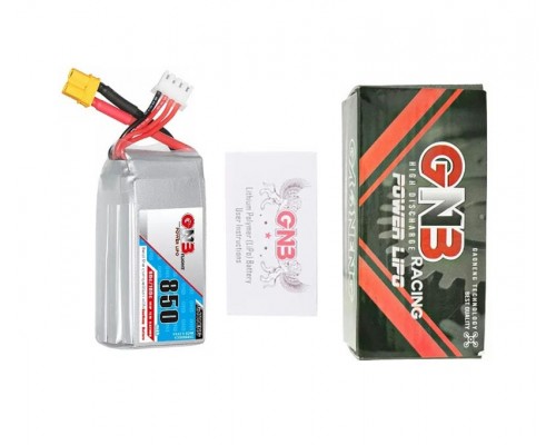 Аккумулятор GNB 850мАч 3S 80C LiPo (XT30)