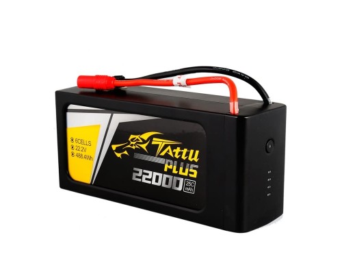 Аккумулятор Tattu Plus 22000мАч 6S 25C 22,2В LiPo