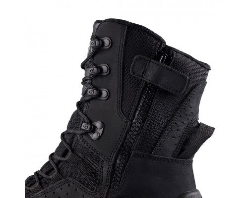 Тактические ботинки Vaneda Tactical 1191 Pro Mid On Duty Black Nubuck Boot высокие черные