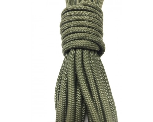 Шнурки из паракорда 180 см Army green