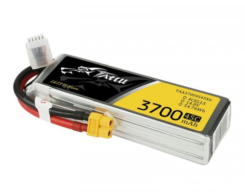 Аккумулятор Tattu 3700мАч 4S 45C LiPo (XT60)