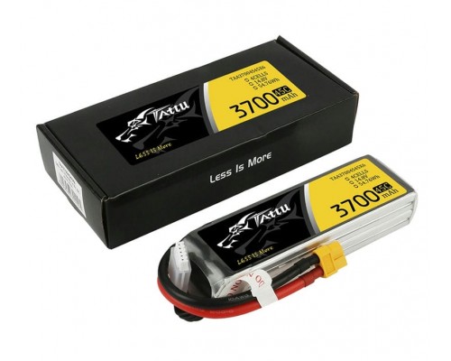 Аккумулятор Tattu 3700мАч 4S 45C LiPo (XT60)