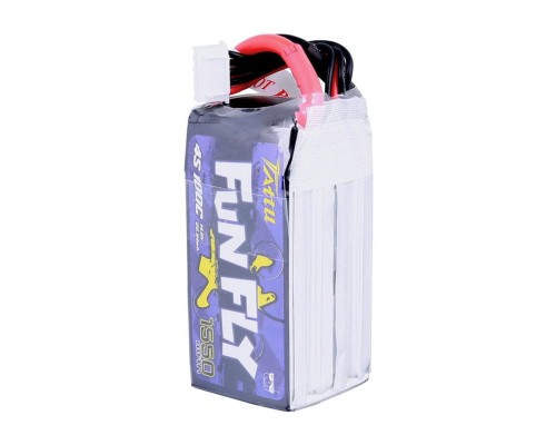 Аккумулятор Tattu FunFly 1550мАч 4S 100C LiPo (XT60)