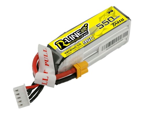 Аккумулятор Tattu R-Line 550мАч 4S 95C LiPo (XT30)