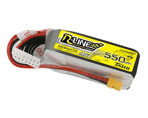 Аккумулятор Tattu R-Line 550мАч 6S 95C LiPo (XT30)