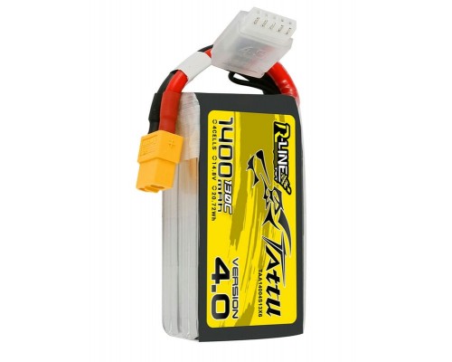 Аккумулятор Tattu R-Line V4.0 1400мАч 4S 130C LiPo (XT60)