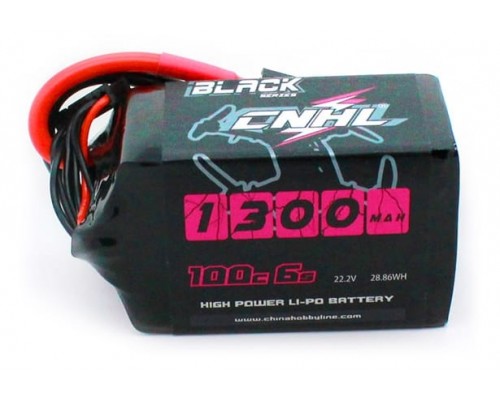 Аккумулятор CNHL Black Series 1300mAh 6S 100C LiPo (XT60)