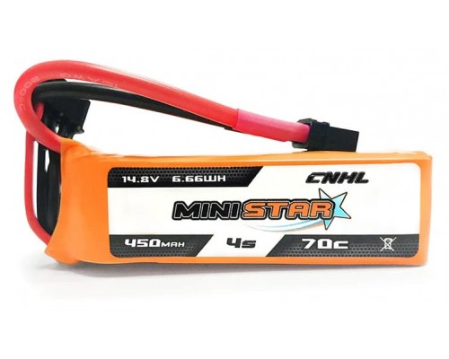Аккумулятор CNHL Ministar 450мАч 4S 70C LiPo (XT30)