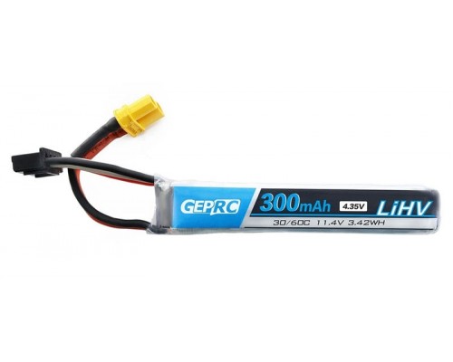Аккумулятор GEPRC 300мАч 3S 30C LiPo (XT30)