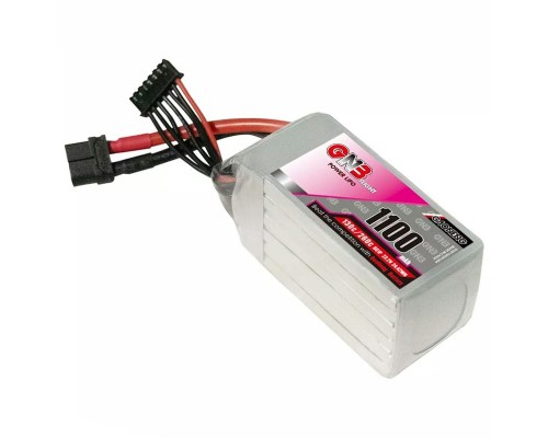 Аккумулятор GNB 1100мАч 6S 130C LiPo (XT60)