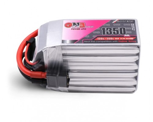 Аккумулятор GNB 1350мАч 6S 130C LiPo (XT60)