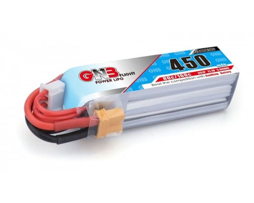 Аккумулятор GNB 450мАч 3S 80C LiPo (XT30)