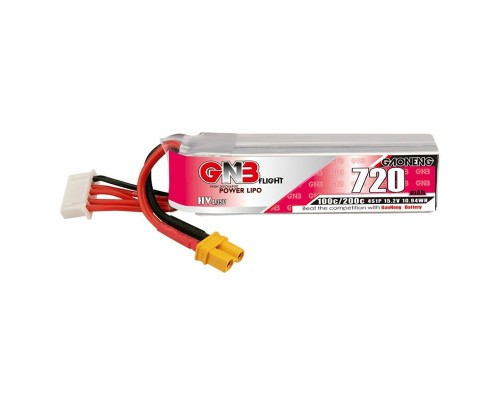 Аккумулятор GNB 720мАч 4S 100C LiHV (XT30)