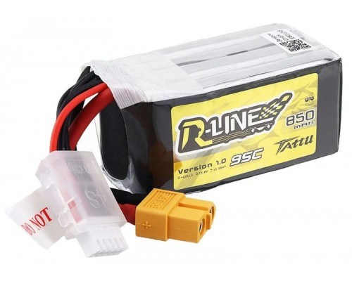 Аккумулятор Tattu R-Line V1.0 850мАч 4S 95C LiPo (XT30)