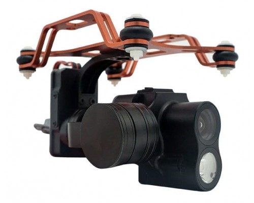 Водонепроницаемый 2-х осевой подвес с ночной камерой GC2-S для SwellPro SplashDrone 4 (SwellPro)