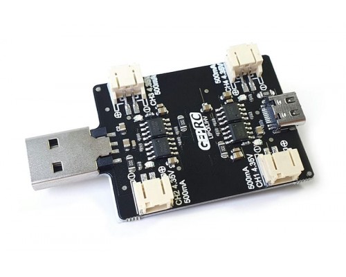 Зарядная плата GEPRC для 1S LiHV аккумуляторов (PH2.0)