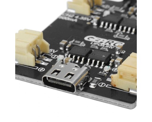 Зарядная плата GEPRC для 1S LiHV аккумуляторов (PH2.0)