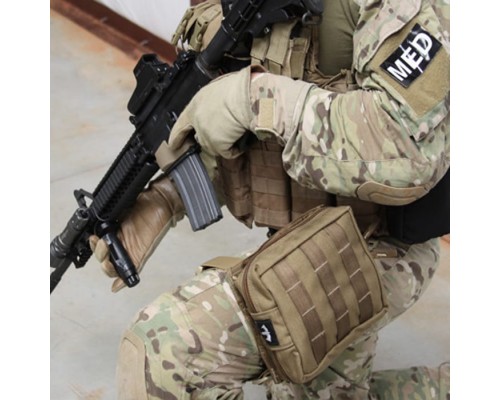 Тактический набедренный подсумок с медицинским комплектом Tactical Medical Solutions