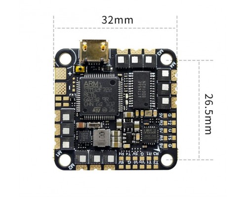 Полётный контроллер GEPRC GEP-45A-F722 AIO