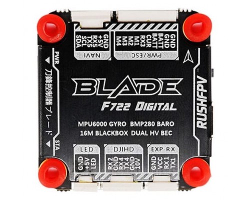 Полётный контроллер RUSH Blade F722 Digital 30x30 для DJI FPV