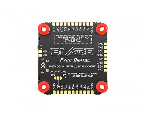 Полётный контроллер RUSH Blade F722 Digital 30x30 для DJI FPV