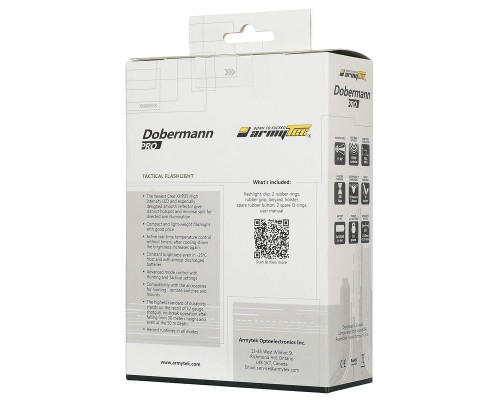 Тактический фонарь Dobermann Pro Armytek