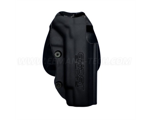 Кобура ghost civilian elite holster, правша, для GLOCK SMALL FRAME (17, 19, 20, 22, 23) GEN 4/5