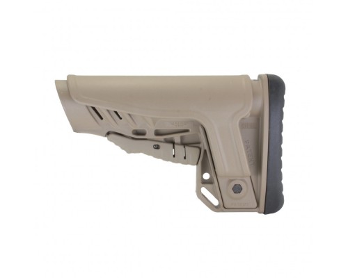 Телескопический приклад tbs shock dlg песок com-spec