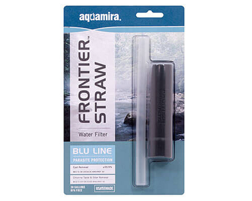 Компактный фильтр для воды Frontier Straw Aquamira
