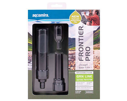 Фильтр для воды в целлофановой упаковке Frontier Pro Ultra Light Aquamira