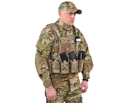 Задняя панель Elite Ops для тактического разгрузочного жилета 901 Bravo или Centurion Warrior Assault Systems