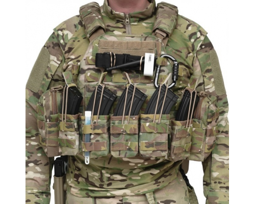 Тактический разгрузочный жилет с подсумками под 7,62-мм АК DCS Warrior Assault Systems