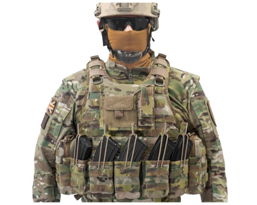 Тактический разгрузочный жилет с подсумками под АК Ricas Compact Warrior Assault Systems
