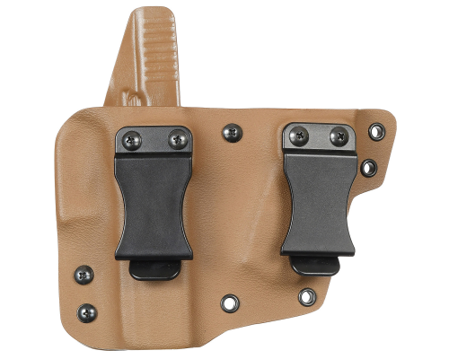 Комбинированная кобура из Kydex для скрытого ношения под Glock 5.45 DESIGN