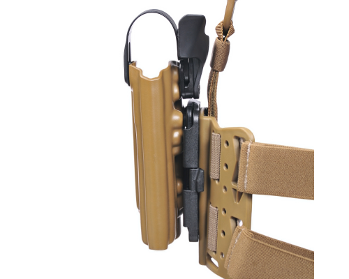 Тактическая пластиковая кобура WRS Level II Duty Holster Blade-Tech