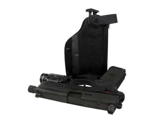 Кобура WRS Level 3 Duty wTac-Light для Глок 17 с фонарем Blade-Tech